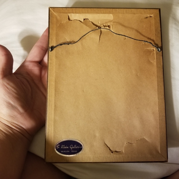 Vtg Jack nursery rhyme framed cross stitch - Picture 4 of 9